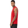 image:imageHanes Mens Moves Tank Performance Tank for Men MoistureWicking Tank Top 4Way StretchHolly Berry Red