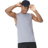 image:imageHanes Mens Moves Tank Performance Tank for Men MoistureWicking Tank Top 4Way StretchTubing Grey