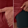 image:imageHanes Mens Moves Workout Shorts with Boxer Brief Liner amp Total Support Pouch MoistureWicking Shorts 7 InseamCardinal Red