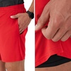 image:imageHanes Mens Moves Workout Shorts with Boxer Brief Liner amp Total Support Pouch MoistureWicking Shorts 7 InseamHolly Berry Red