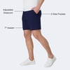image:imageHanes Mens Originals Cotton Pockets Pullon Jersey Gym Shorts 7Athletic Navy