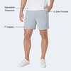 image:imageHanes Mens Originals Cotton Pockets Pullon Jersey Gym Shorts 7Light Steel