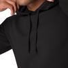 image:imageHanes Mens Originals Fleece Hoodie Garment Dyed Hooded Sweatshirt Unisex Fleece PulloverBlack