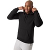 image:imageHanes Mens Originals Fleece Hoodie Garment Dyed Hooded Sweatshirt Unisex Fleece PulloverBlack