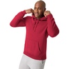 image:imageHanes Mens Originals Fleece Hoodie Garment Dyed Hooded Sweatshirt Unisex Fleece PulloverCrimson Fall