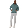 image:imageHanes Mens Originals Fleece Hoodie Garment Dyed Hooded Sweatshirt Unisex Fleece PulloverCypress Green