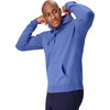 image:imageHanes Mens Originals Fleece Hoodie Garment Dyed Hooded Sweatshirt Unisex Fleece PulloverDeep Forte Blue