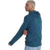 image:imageHanes Mens Originals Fleece Hoodie Garment Dyed Hooded Sweatshirt Unisex Fleece PulloverMetallic Teal