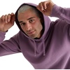 image:imageHanes Mens Originals Fleece Hoodie Garment Dyed Hooded Sweatshirt Unisex Fleece PulloverPurple Plum Raisin