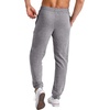 image:imageHanes Mens Originals French Terry Joggers Lightweight Sweatpants with Pockets 30 InseamBlack 50r Pe Heather