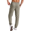 image:imageHanes Mens Originals French Terry Joggers Lightweight Sweatpants with Pockets 30 InseamCamouflage Green Pe Heather