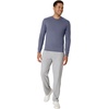 image:imageHanes Mens Originals Long Sleeve TShirt Lightweight TriBlend Jersey Tee for MenAthletic Navy Pe Heather