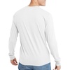 image:imageHanes Mens Originals Long Sleeve TShirt Lightweight TriBlend Jersey Tee for MenEco White