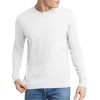 image:imageHanes Mens Originals Long Sleeve TShirt Lightweight TriBlend Jersey Tee for MenEco White