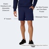 image:imageHanes Mens Originals Sweat Shorts Midweight Fleece Shorts with Pockets 8Athletic Navy