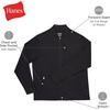 image:imageHanes Mens Scrubs Healthcare Jacket Zipup Scrub Jacket for Men Moisturewicking amp Odor ControlAthletic Navy