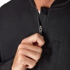 image:imageHanes Mens Scrubs Healthcare Jacket Zipup Scrub Jacket for Men Moisturewicking amp Odor ControlNew Ebony