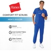 image:imageHanes Mens Scrubs Healthcare Joggers Scrub Joggers for Men MoistureWicking amp Odor Control Multiple PocketsRoyal Blue