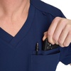 image:imageHanes Mens Scrubs Healthcare Top Scrub Shirt for Men MoistureWicking amp Odor Control One PocketAthletic Navy