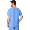 image:imageHanes Mens Scrubs Healthcare Top Scrub Shirt for Men MoistureWicking amp Odor Control One PocketCeil Blue 2