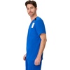 image:imageHanes Mens Scrubs Healthcare Top Scrub Shirt for Men MoistureWicking amp Odor Control One PocketRoyal Blue