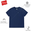 image:imageHanes Mens Scrubs Healthcare Top Scrub Shirt for Men MoistureWicking amp Odor Control One PocketSlate Grey