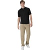 image:imageHanes Mens Short Sleeve Jersey Pocket Polo Pack of 2Black