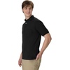 image:imageHanes Mens Short Sleeve Jersey Pocket Polo Pack of 2Black
