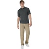 image:imageHanes Mens Short Sleeve Jersey Pocket Polo Pack of 2Charcoal Heather