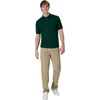 image:imageHanes Mens Short Sleeve Jersey Pocket Polo Pack of 2Deep Forest