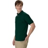 image:imageHanes Mens Short Sleeve Jersey Pocket Polo Pack of 2Deep Forest