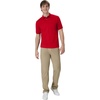 image:imageHanes Mens Short Sleeve Jersey Pocket Polo Pack of 2Deep Red