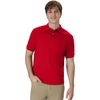 image:imageHanes Mens Short Sleeve Jersey Pocket Polo Pack of 2Deep Red