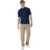 image:imageHanes Mens Short Sleeve Jersey Pocket Polo Pack of 2Navy