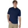 image:imageHanes Mens Short Sleeve Jersey Pocket Polo Pack of 2Navy