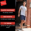 image:imageHanes Mens Shorts Essentials Short with Pockets Gym Shorts for Men Mens Athletic Shorts 75Light Steel