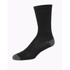 image:imageHanes Mens Socks Active Cool Xtemp Lightweight Moisturewicking Cushioned Ankle Crew and No Show 12 and 14 Pair PacksBlack  Crew 12 Pair