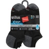 image:imageHanes Mens Socks Active Cool Xtemp Lightweight Moisturewicking Cushioned Ankle Crew and No Show 12 and 14 Pair PacksBlack