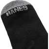image:imageHanes Mens Socks Active Cool Xtemp Lightweight Moisturewicking Cushioned Ankle Crew and No Show 12 and 14 Pair PacksBlack Stripe  Ankle 14 Pair