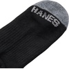 image:imageHanes Mens Socks Active Cool Xtemp Lightweight Moisturewicking Cushioned Ankle Crew and No Show 12 and 14 Pair PacksBlack Stripe  Crew 14 Pair