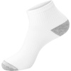 image:imageHanes Mens Socks Active Cool Xtemp Lightweight Moisturewicking Cushioned Ankle Crew and No Show 12 and 14 Pair PacksWhite  Ankle 14 Pair