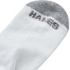 image:imageHanes Mens Socks Active Cool Xtemp Lightweight Moisturewicking Cushioned Ankle Crew and No Show 12 and 14 Pair PacksWhite Stripe  Crew 14 Pair