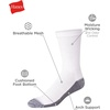 image:imageHanes Mens Socks Xtemp Cushioned Low Cut Socks 12 amp 14 Pair PacksBlack  Crew 12 Pair