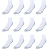 image:imageHanes Mens Socks Xtemp Cushioned Low Cut Socks 12 amp 14 Pair PacksWhite  Ankle 12 Pair