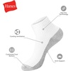 image:imageHanes Mens Socks Xtemp Cushioned Low Cut Socks 12 amp 14 Pair PacksWhite  Ankle 14 Pair
