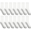 image:imageHanes Mens Socks Xtemp Cushioned Low Cut Socks 12 amp 14 Pair PacksWhite  Crew 14 Pair