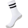 image:imageHanes Mens Socks Xtemp Cushioned Low Cut Socks 12 amp 14 Pair PacksWhite Stripe  Crew 14 Pair