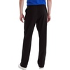 image:imageHanes Mens Sweatpants Pack  3Pack  Essentials Midweight Cotton Jersey Lounge Pants  Open Bottom  Pockets  32Black