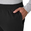 image:imageHanes Mens Sweatpants Pack  3Pack  Essentials Midweight Cotton Jersey Lounge Pants  Open Bottom  Pockets  32BlackCharcoal HeatherLight Steel