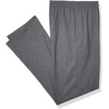 image:imageHanes Mens Sweatpants Pack  3Pack  Essentials Midweight Cotton Jersey Lounge Pants  Open Bottom  Pockets  32Charcoal Heather